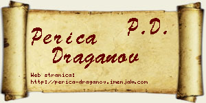 Perica Draganov vizit kartica